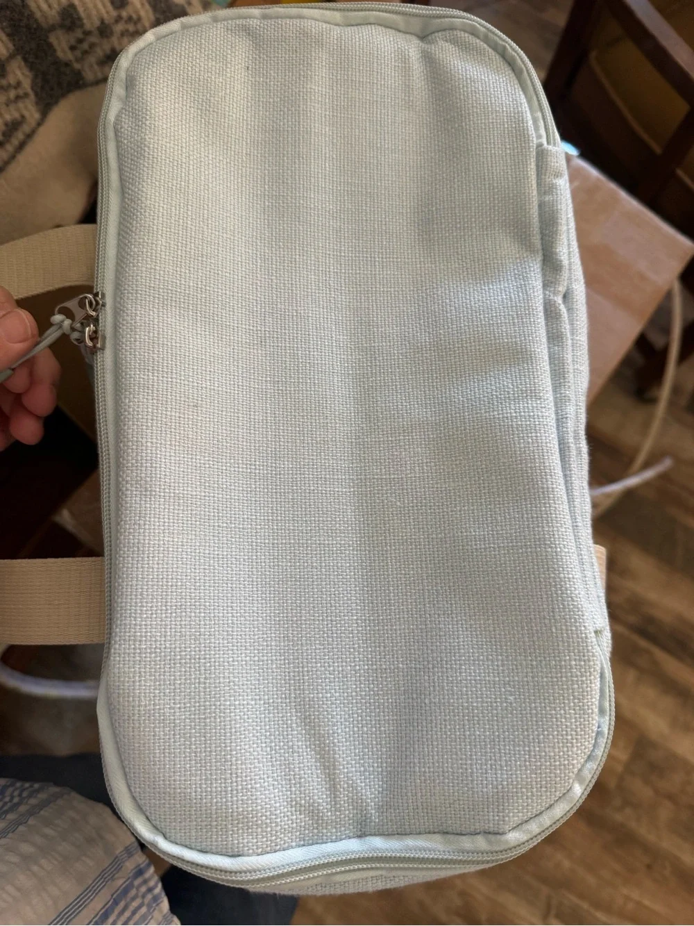 Mint Insulated Canvas Tote Ollie & Olivia